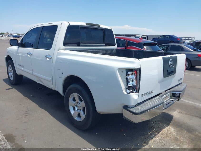 2006 NISSAN TITAN VIN 1N6AA07A56N510496 nuotrauka 3