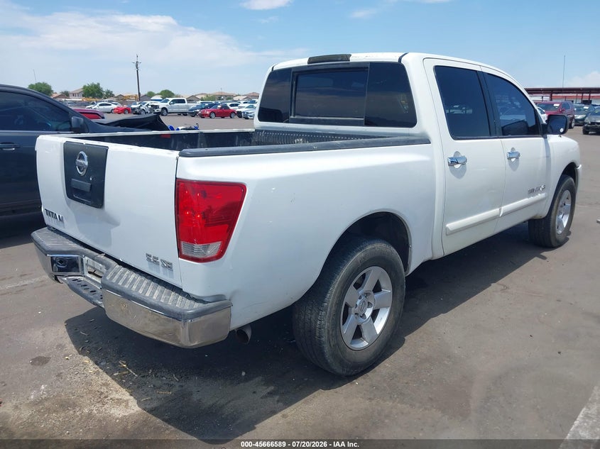 2006 NISSAN TITAN VIN 1N6AA07A56N510496 nuotrauka 4