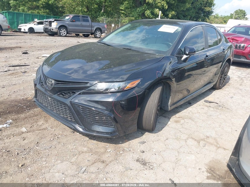 2022 TOYOTA CAMRY auction photo 2