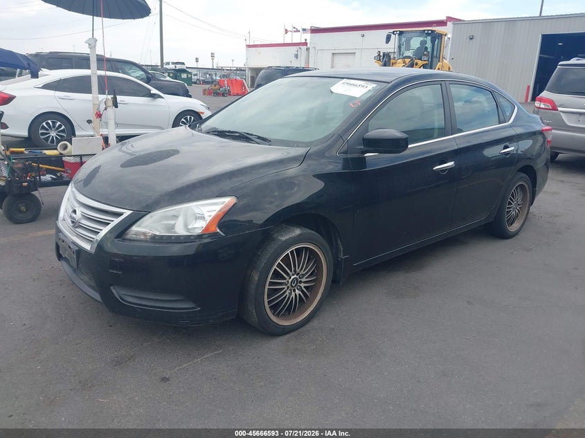 3N1AB7AP1DL742874 2013 Nissan Sentra S photo 1