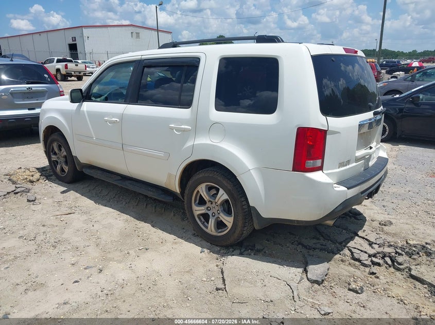 Vin: 5fnyf3h42cb012960, lot: 46165176, honda pilot ex 20123