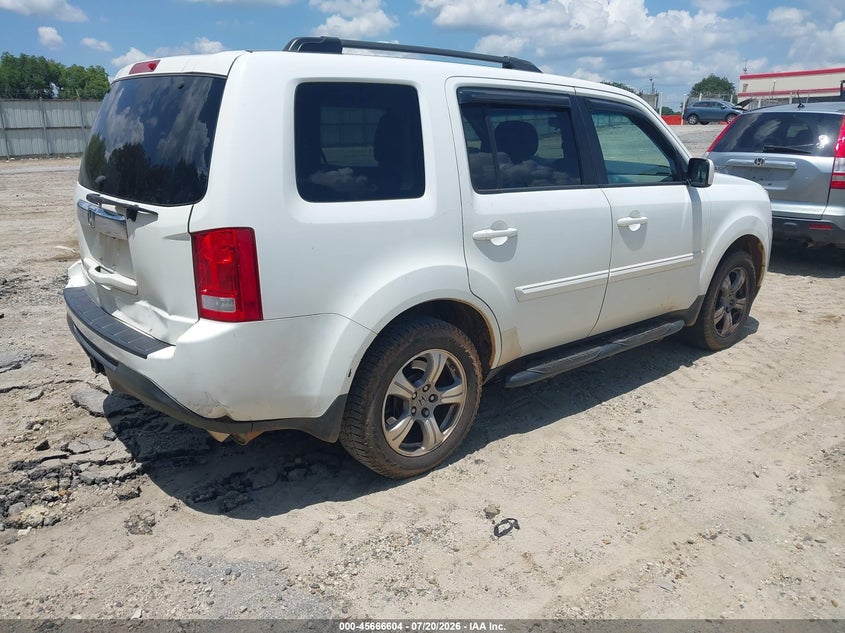 Vin: 5fnyf3h42cb012960, lot: 46165176, honda pilot ex 20124