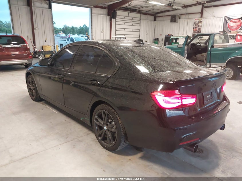 2017 BMW 3 SERIES auction photo 3