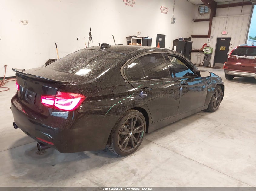 2017 BMW 3 SERIES auction photo 4