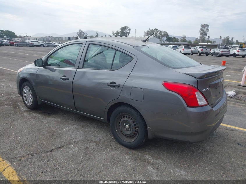 Vin: 3n1cn7ap7gl822667, lot: 46165181, nissan versa 1.6 s+ 20163