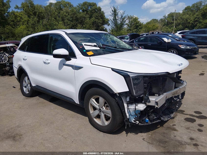 2025 Kia Sorento Lx VIN: 5XYRG4JC2SG396898 Lot: 45666612