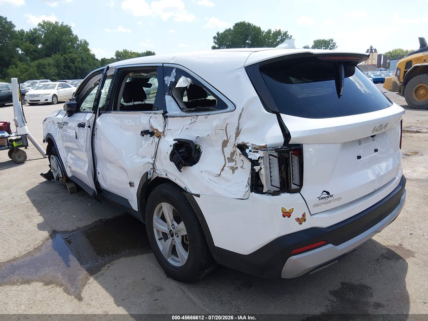 2025 Kia Sorento Lx VIN: 5XYRG4JC2SG396898 Lot: 45666612