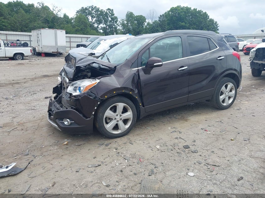 Vin: kl4cjbsb9fb126529, lot: 46165204, buick encore convenience 20152