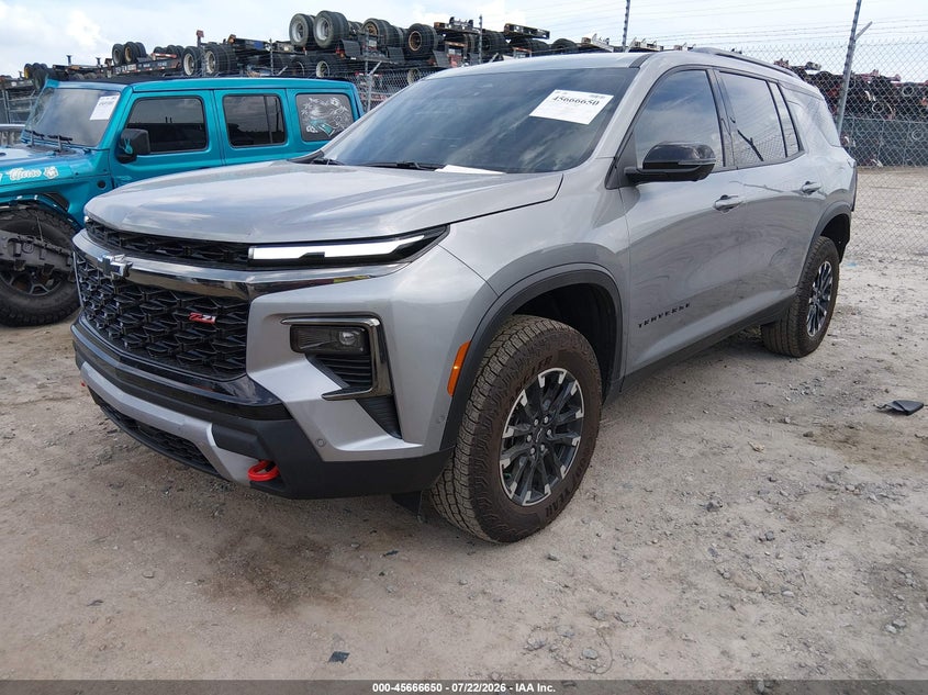 Vin: 1gnevjks6tj266611, lot: 46165222, chevrolet traverse awd z71 20262