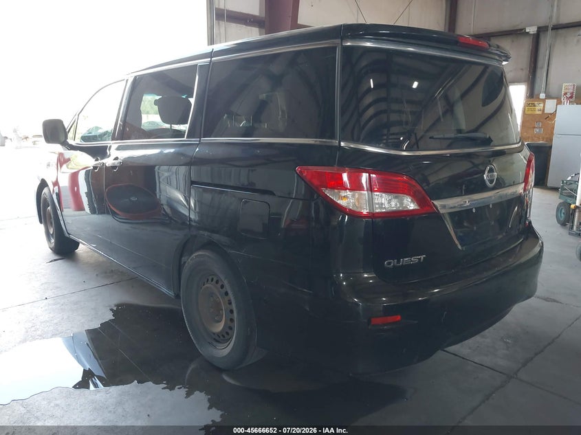 2012 Nissan Quest S VIN: JN8AE2KP0C9032446 Lot: 45666652