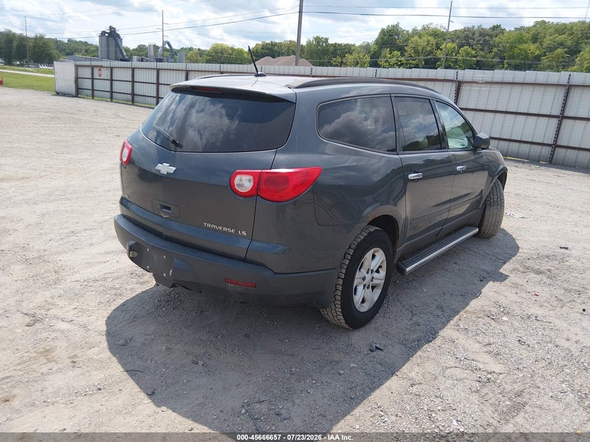 Vin: 1gnkvfed6bj224399, lot: 46165229, chevrolet traverse ls 20114