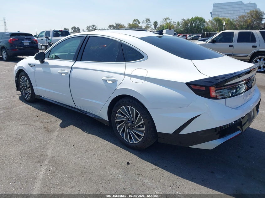Vin: kmhl34jj5sa117388, lot: 46165232, hyundai sonata hybrid sel 20253