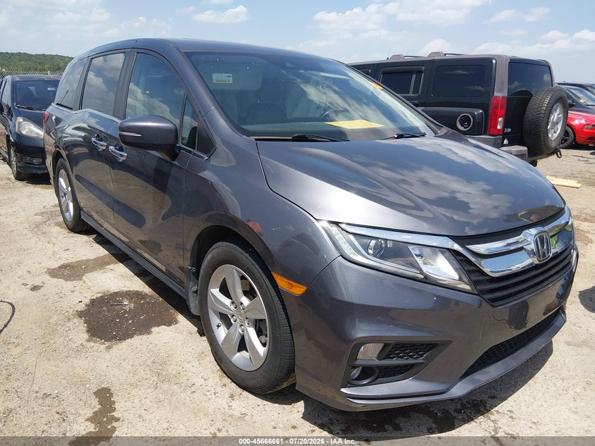 2018 Honda Odyssey Ex-L VIN: 5FNRL6H79JB082039 Lot: 45666661