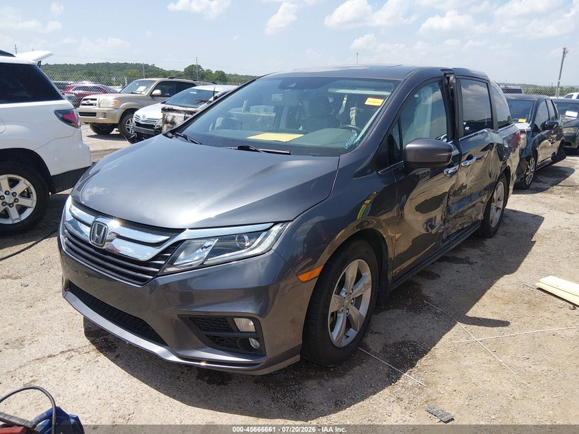 2018 Honda Odyssey Ex-L VIN: 5FNRL6H79JB082039 Lot: 45666661