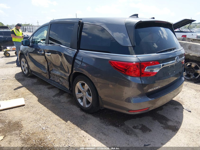 2018 Honda Odyssey Ex-L VIN: 5FNRL6H79JB082039 Lot: 45666661