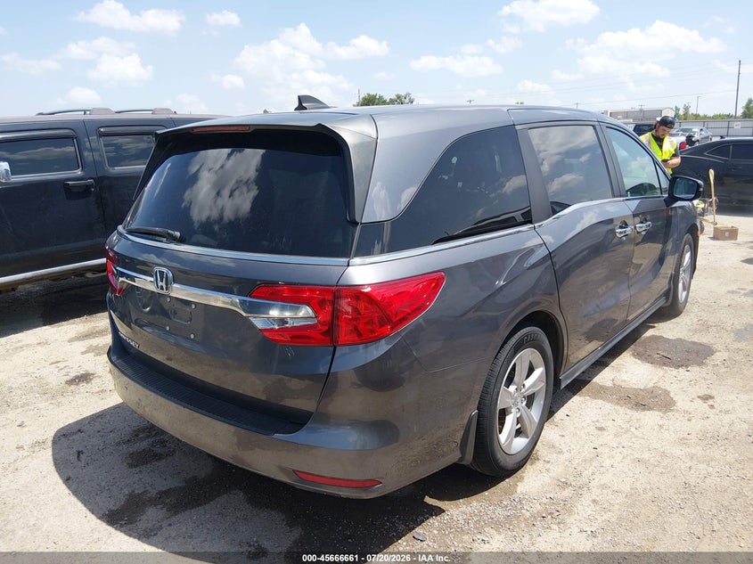 2018 Honda Odyssey Ex-L VIN: 5FNRL6H79JB082039 Lot: 45666661