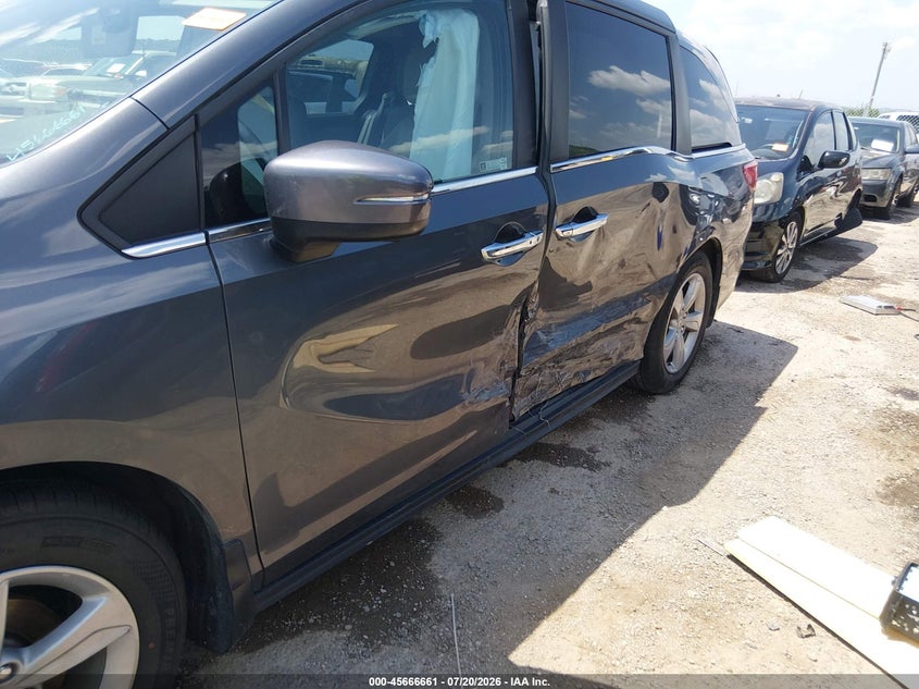 2018 Honda Odyssey Ex-L VIN: 5FNRL6H79JB082039 Lot: 45666661