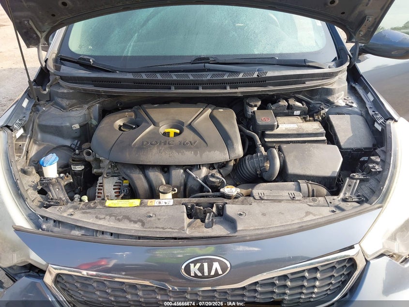 2016 Kia Forte Lx VIN: KNAFK4A62G5565827 Lot: 45666674