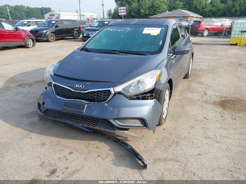2016 Kia Forte Lx VIN: KNAFK4A62G5565827 Lot: 45666674