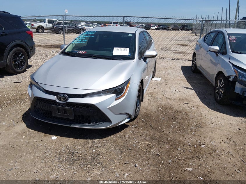 2020 Toyota Corolla Le VIN: 5YFEPRAE3LP124399 Lot: 45666680