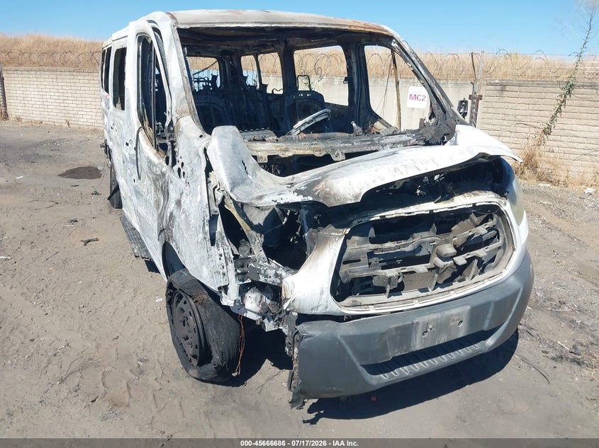Vin: 1fbzx2zm2fka73327, lot: 46165258, ford transit-350 xlt 2015 img_1