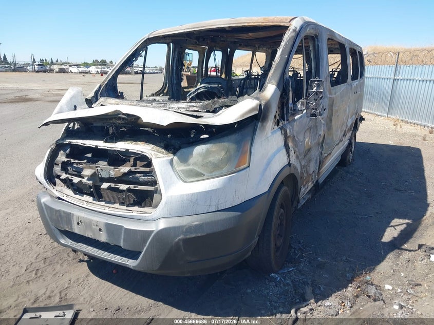 Vin: 1fbzx2zm2fka73327, lot: 46165258, ford transit-350 xlt 20152