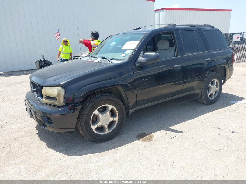 2008 Chevrolet Trailblazer Fleet VIN: 1GNDS13SX82105540 Lot: 45666693