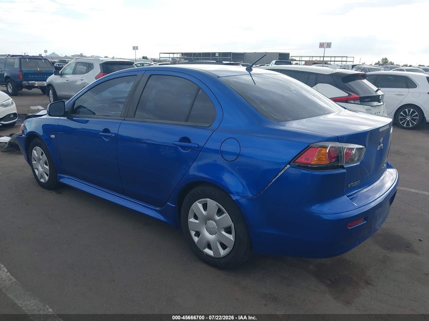 Vin: ja32u2fu8bu022051, lot: 46165272, mitsubishi lancer es 20113