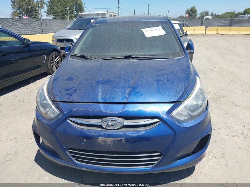 2015 Hyundai Accent Gs VIN: KMHCT5AE3FU206034 Lot: 45666701
