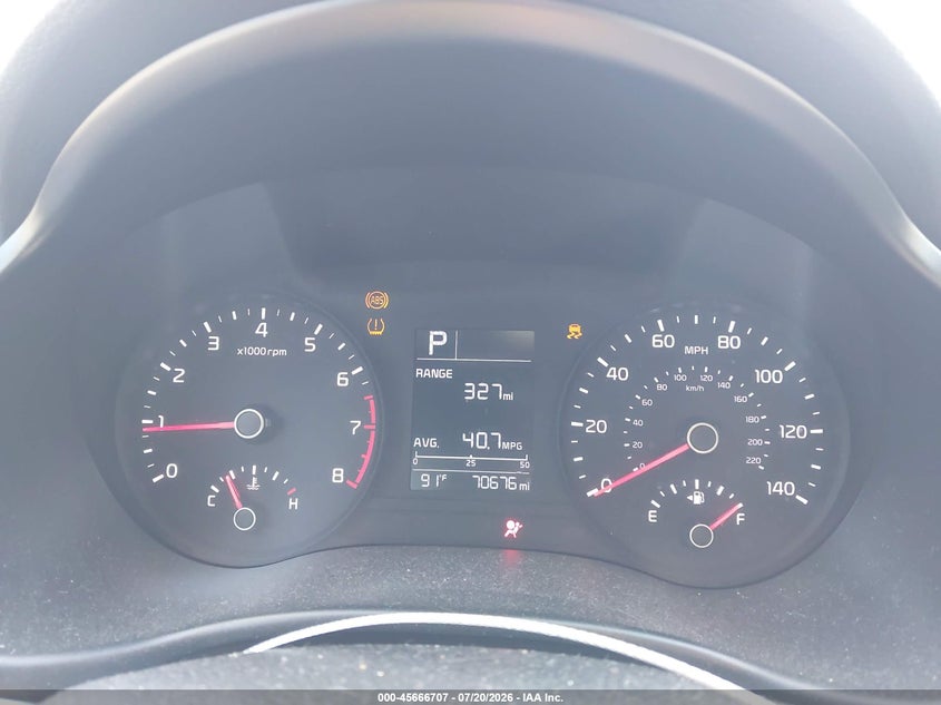 2022 KIA RIO auction photo 7