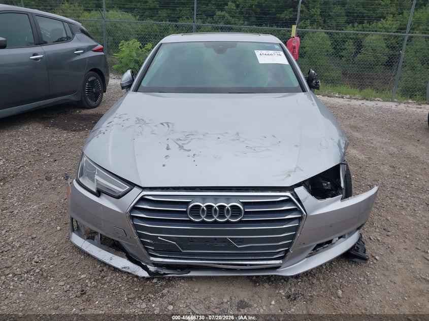 2017 Audi A4 Premium VIN: WAUANAF47HN027777 Lot: 45666730