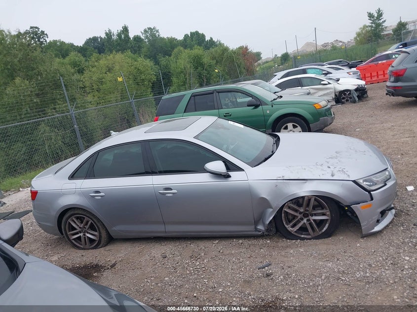 2017 Audi A4 Premium VIN: WAUANAF47HN027777 Lot: 45666730