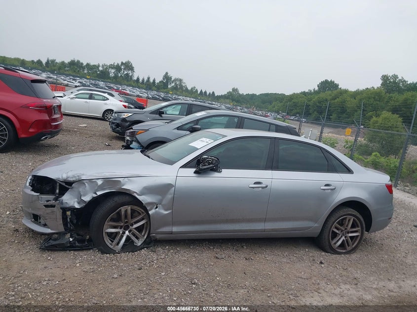 2017 Audi A4 Premium VIN: WAUANAF47HN027777 Lot: 45666730