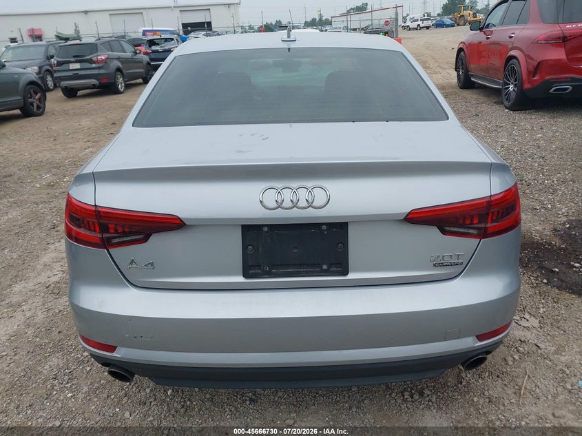 2017 Audi A4 Premium VIN: WAUANAF47HN027777 Lot: 45666730
