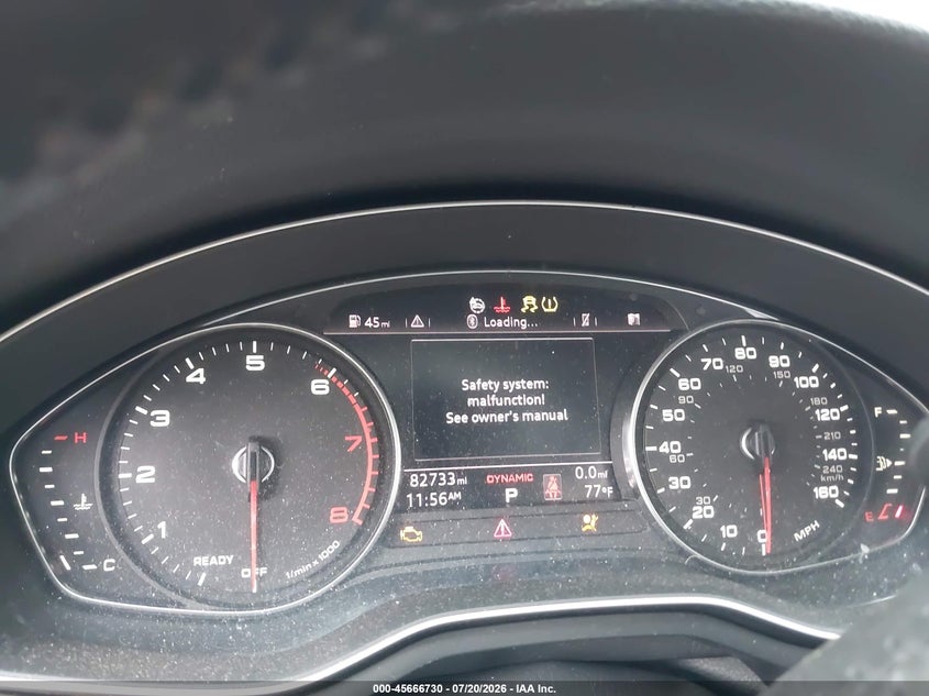 2017 Audi A4 Premium VIN: WAUANAF47HN027777 Lot: 45666730
