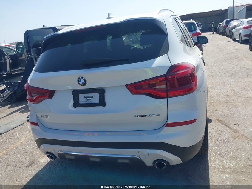2020 BMW X3 Phev xDrive30E VIN: 5UXTS1C04L9C89992 Lot: 45666780