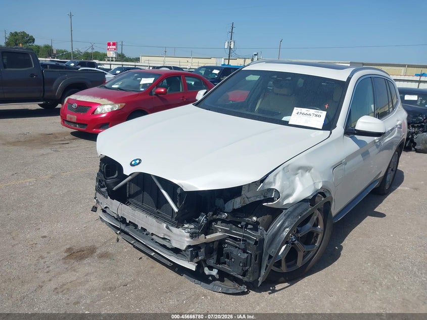 Vin: 5uxts1c04l9c89992, lot: 46165352, bmw x3 phev xdrive30e 20202