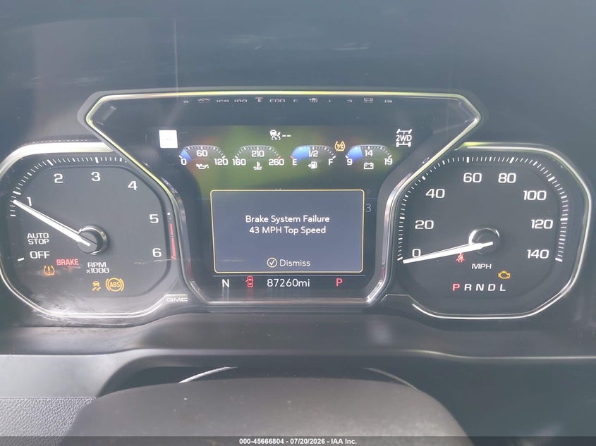 2022 GMC Sierra 1500 Limited 4Wd Short Box Denali VIN: 3GTU9FET3NG216554 Lot: 45666804