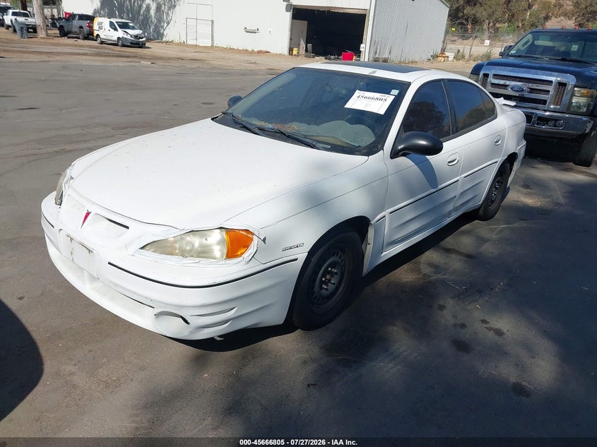 2004 Pontiac Grand AM VIN 1G2NW52E44C180876 nuotrauka 2