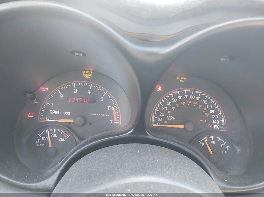 2004 PONTIAC GRAND AM auction photo 7
