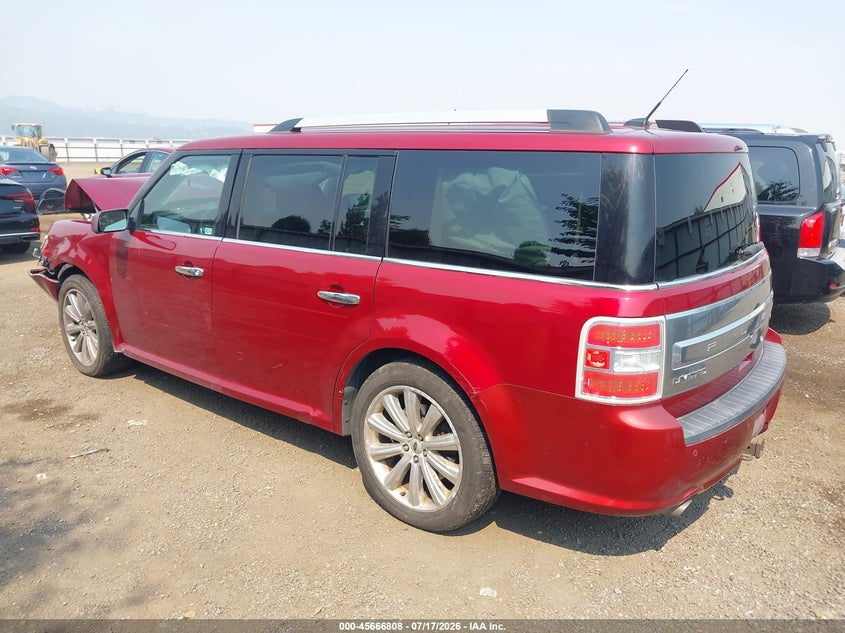 Vin: 2fmhk6d81ebd23362, lot: 46165380, ford flex limited 20143