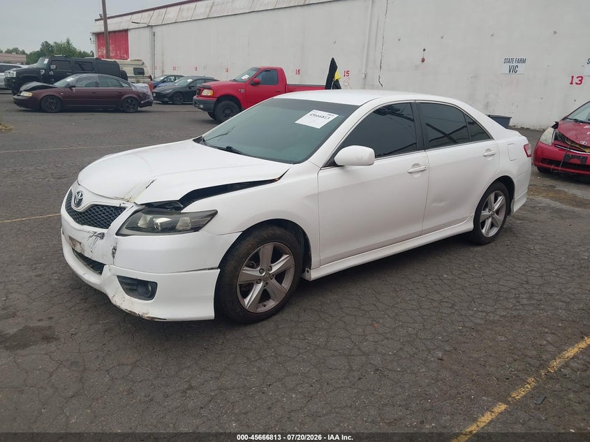 2010 Toyota Camry, Удар спереду, IAAI, VIN 4T1BF3EK7AU555391 — фото 2