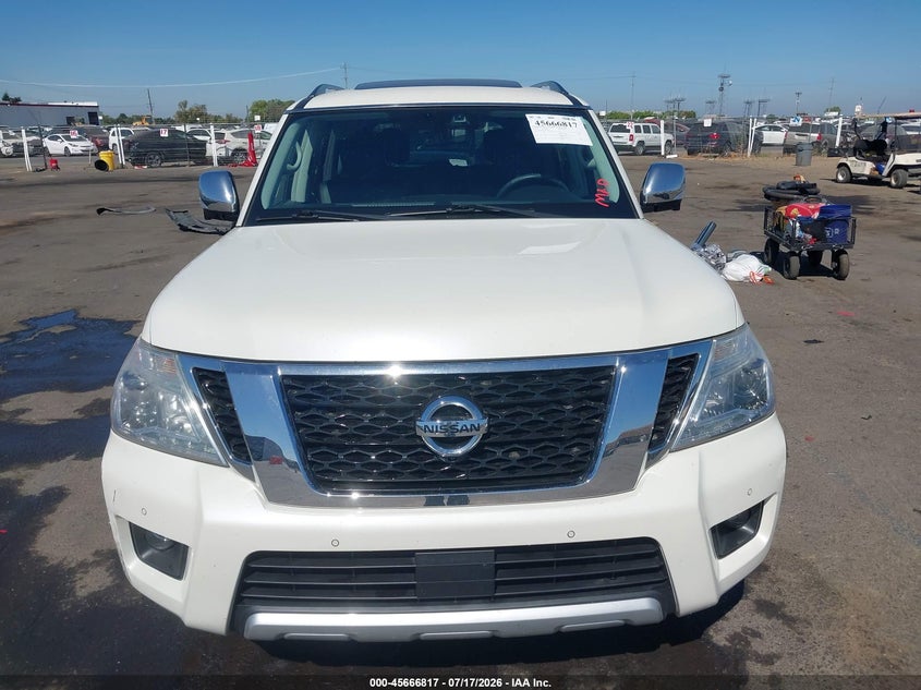 2018 Nissan Armada Platinum VIN: JN8AY2NE6J9730896 Lot: 45666817