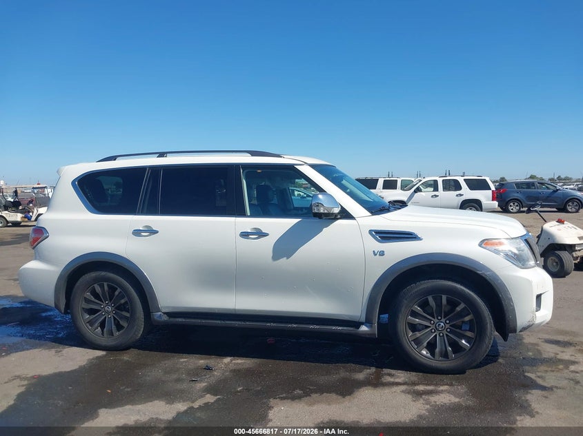 2018 Nissan Armada Platinum VIN: JN8AY2NE6J9730896 Lot: 45666817