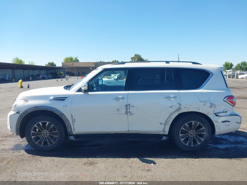 2018 Nissan Armada Platinum VIN: JN8AY2NE6J9730896 Lot: 45666817