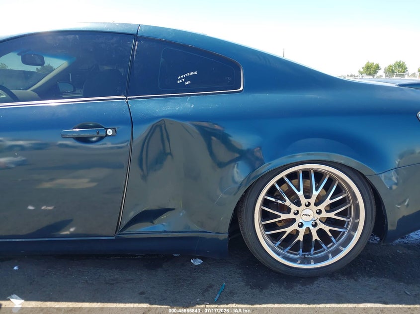 2006 Infiniti G35 VIN: JNKCV54E66M721599 Lot: 45666843