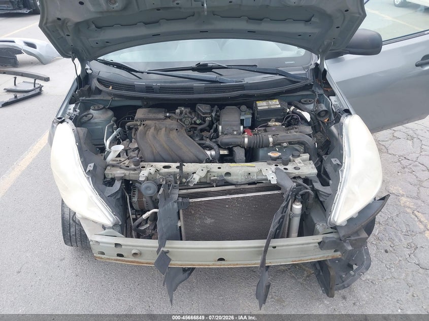 2013 Nissan Versa 1.6 S VIN: 3N1CN7AP7DL852652 Lot: 45666849