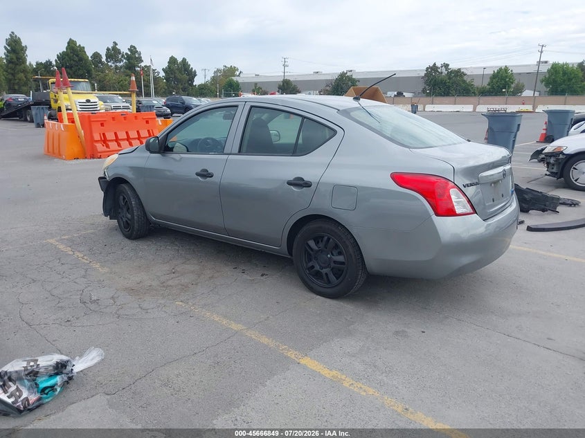Vin: 3n1cn7ap7dl852652, lot: 46165421, nissan versa 1.6 s 20133