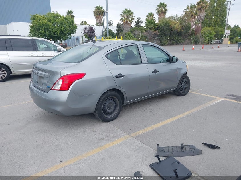 Vin: 3n1cn7ap7dl852652, lot: 46165421, nissan versa 1.6 s 20134