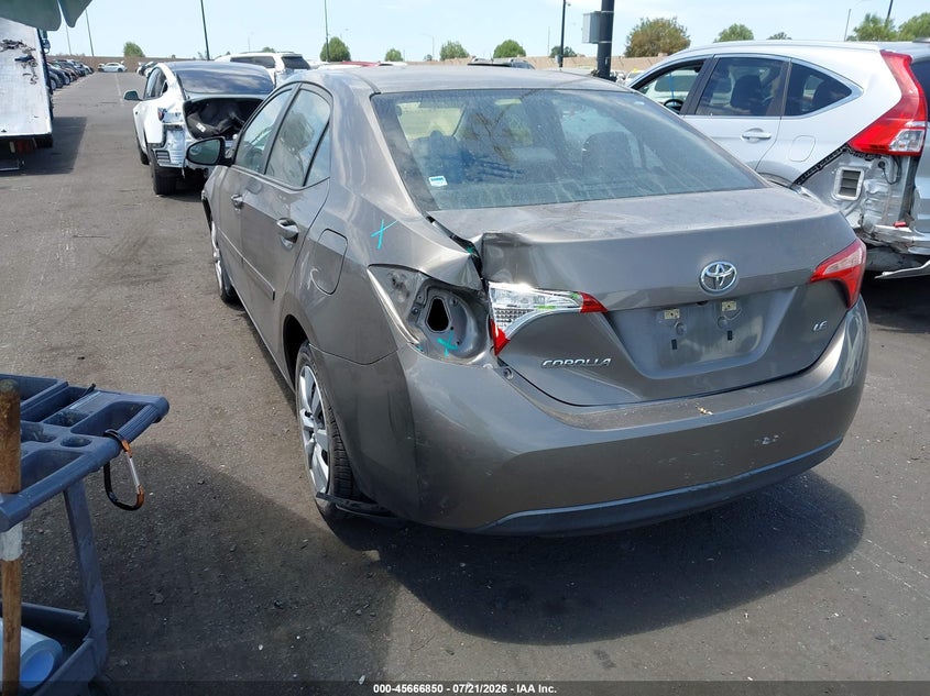 2018 Toyota Corolla Le VIN: 5YFBURHEXJP746741 Lot: 45666850